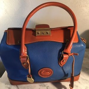Dooney and Burke Doctors Bag Air Force Blue